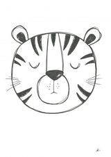 Tiger Poster och Canvastavla