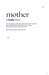 Mother Poster och Canvastavla