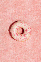 Pink Doughnut Poster och Canvastavla