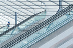 Escalators Poster och Canvastavla