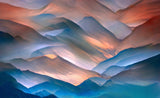 A mountain dreamscape Poster och Canvastavla