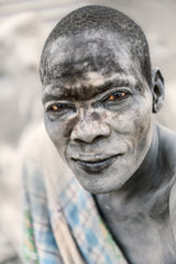 Mundari portrait Poster och Canvastavla