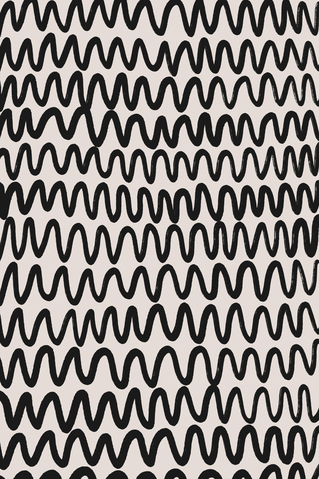 Marker Wavey Pattern Poster och Canvastavla