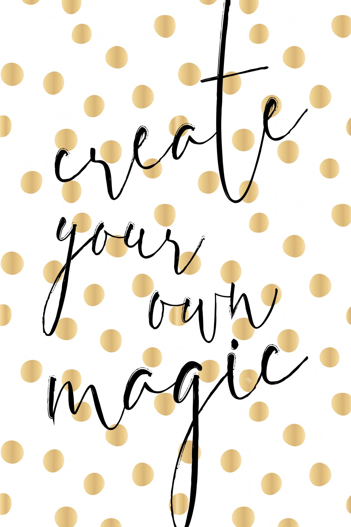 Create Magic Poster och Canvastavla