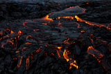 Lava Abstract Poster och Canvastavla