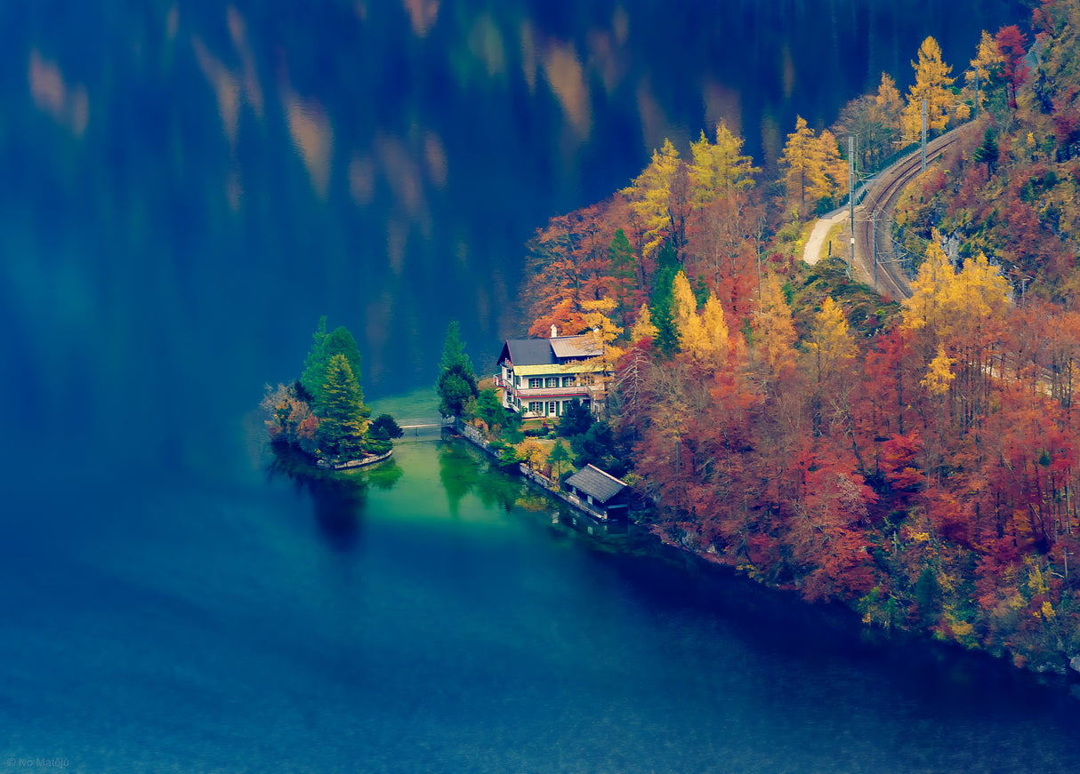 Somewhere in Hallstatt Poster och Canvastavla