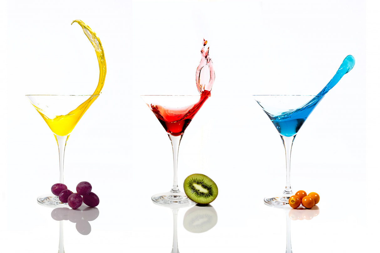 Cocktails and Fruit Poster och Canvastavla