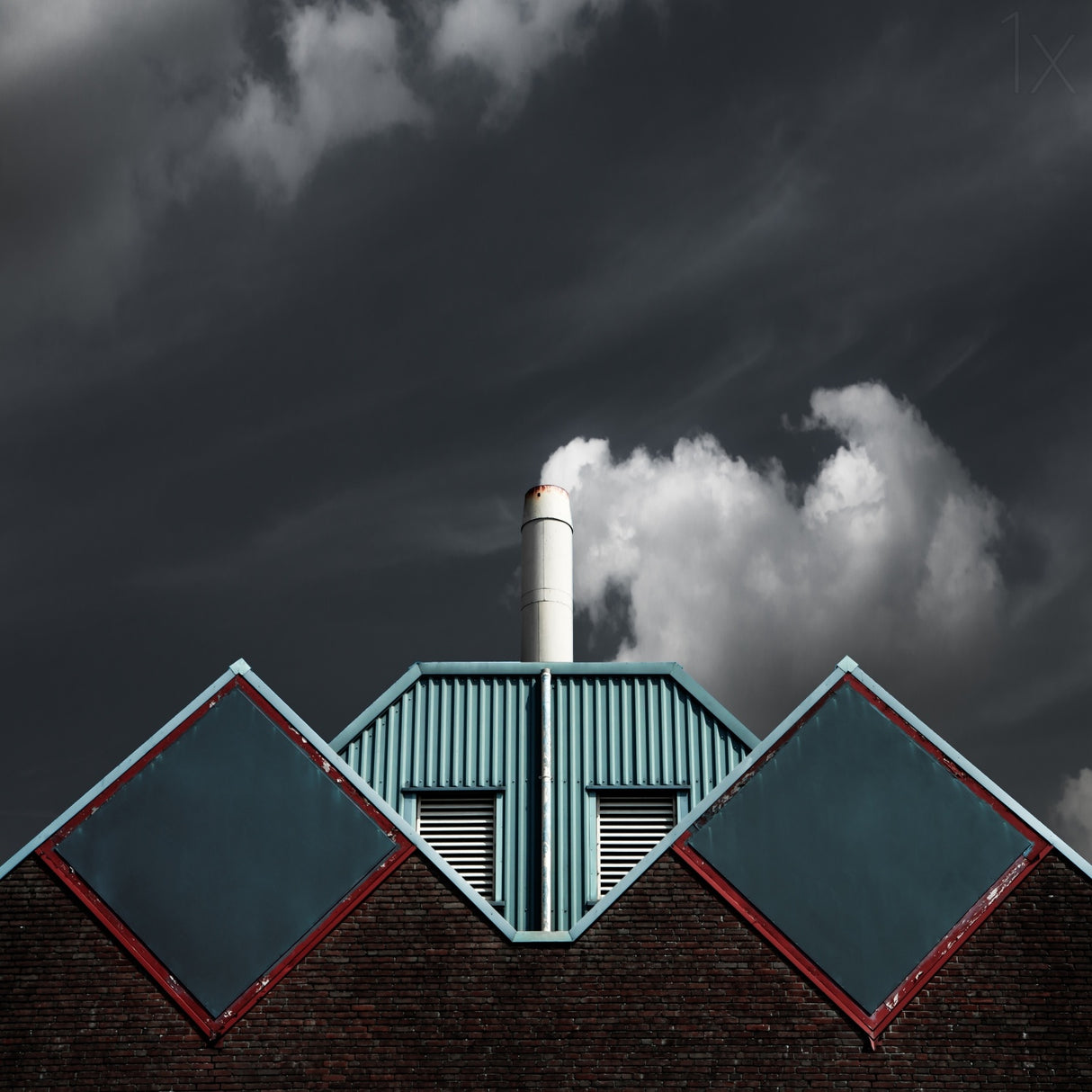 The cloud factory Poster och Canvastavla