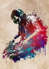 Music DJ 2 Poster och Canvastavla
