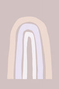Minimal Rainbow No 1 Poster och Canvastavla