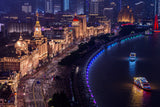 Shanghai Bund Poster och Canvastavla