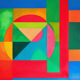Modern Vibrant Painting No.4 Poster och Canvastavla