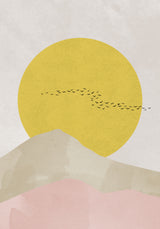 Rocky Mountains Poster och Canvastavla