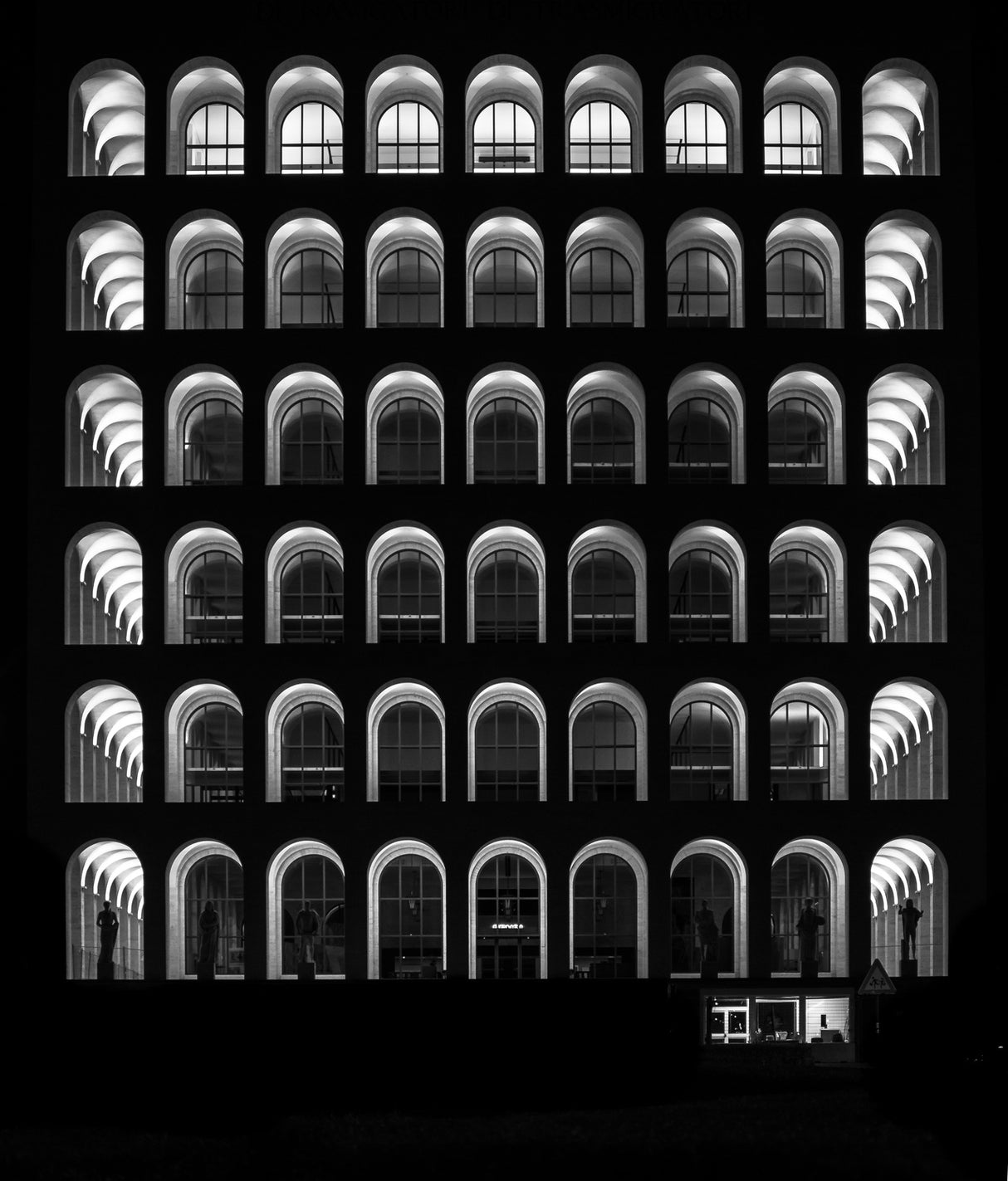 Palazzo della Civiltà Italiana Poster och Canvastavla