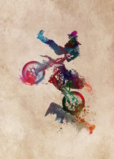 Motor Sport Art 2 Poster och Canvastavla