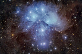 Cúmulo de las Pleyades Poster och Canvastavla