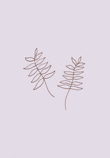 Two Twigs Poster och Canvastavla