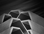 Interlaced building Poster och Canvastavla