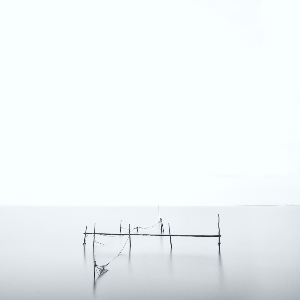 Fishing structure. Poster och Canvastavla