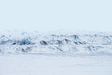 #2 Sketched by the wind: Glacier contours Poster och Canvastavla