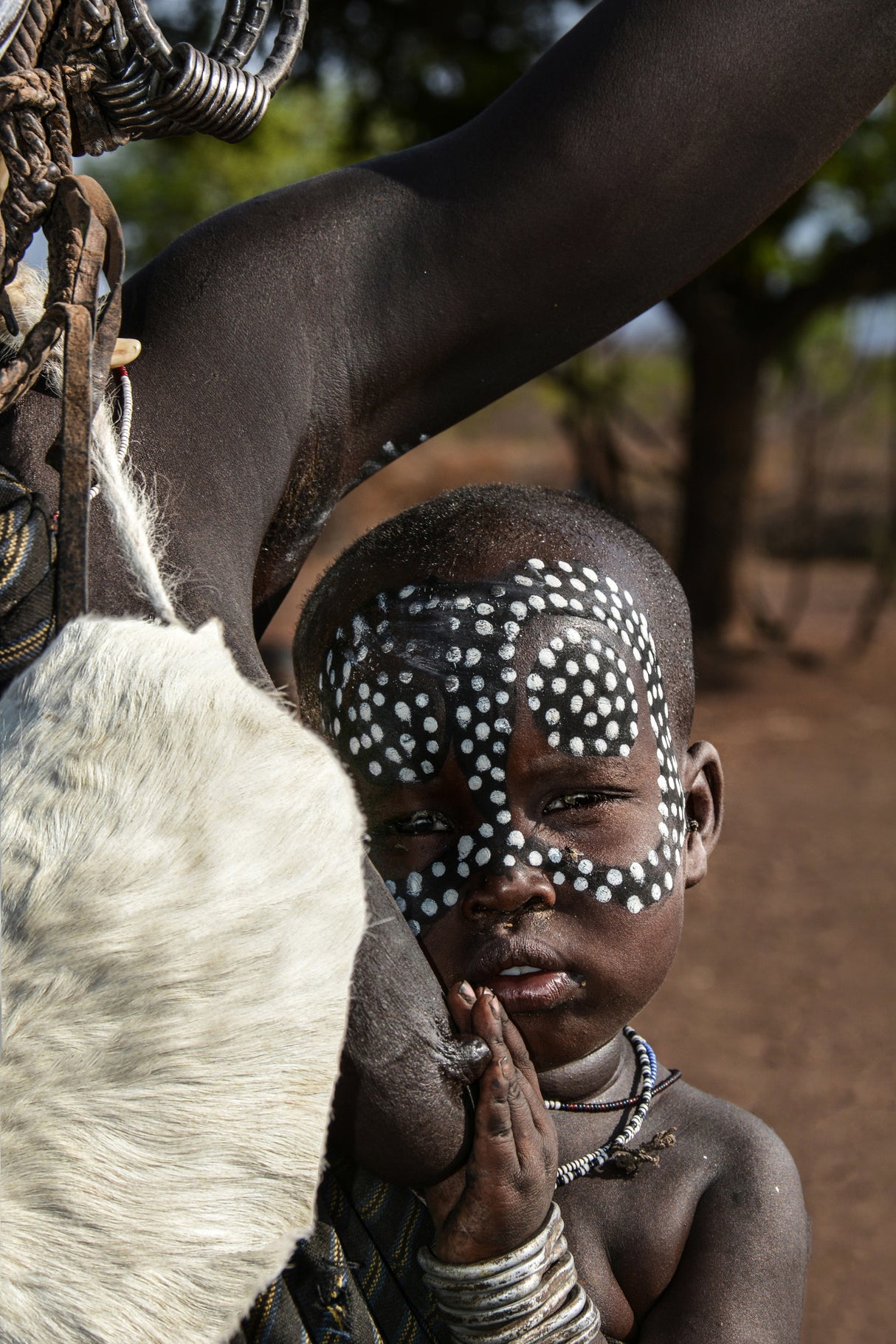 Mursi child Poster och Canvastavla