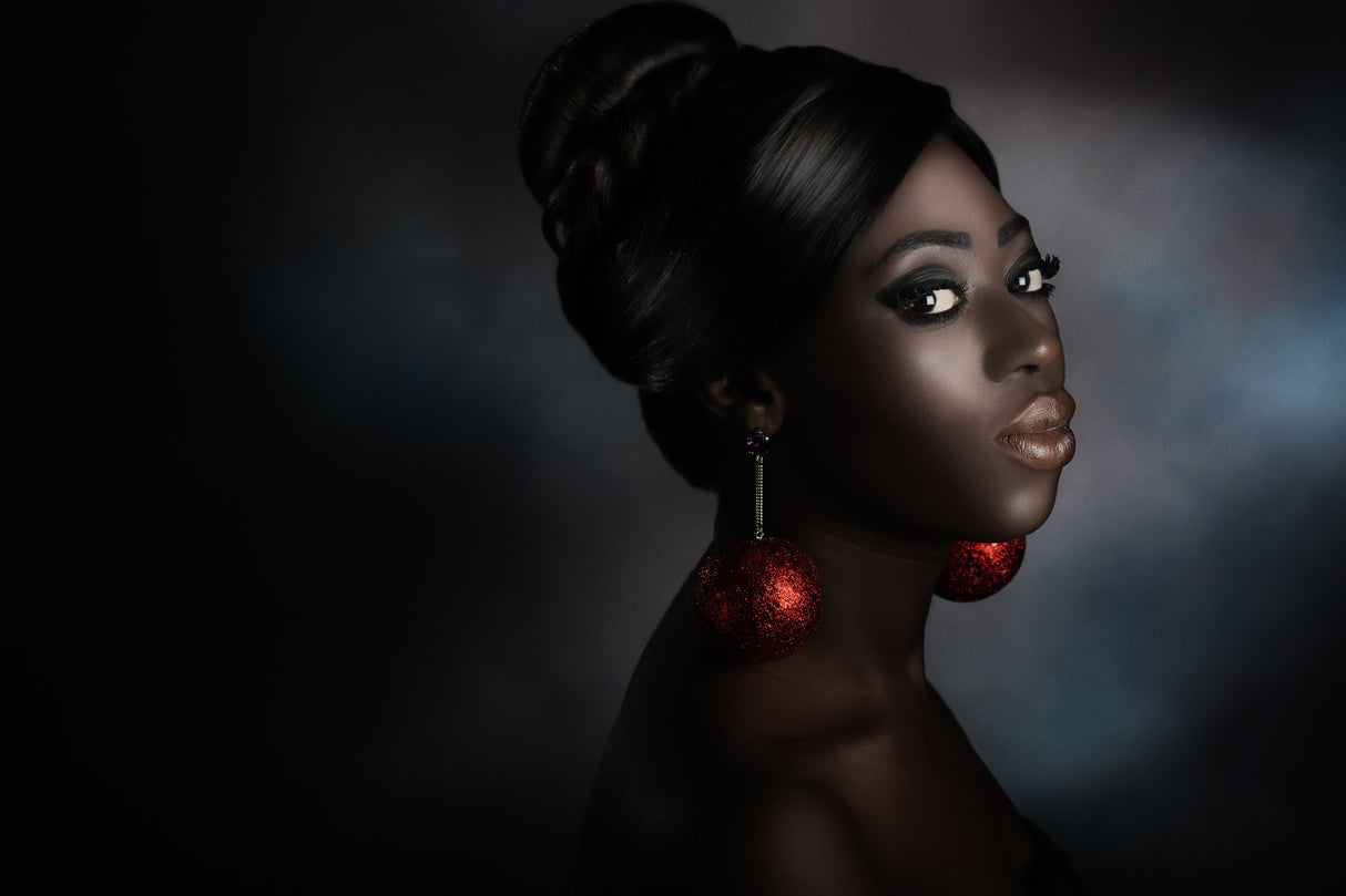 The red spheres Poster och Canvastavla