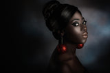 The red spheres Poster och Canvastavla