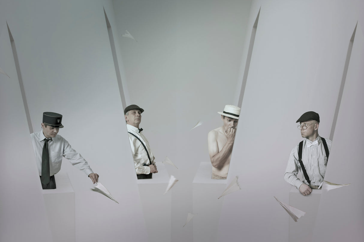 The grazy neigborhood - Males Poster och Canvastavla