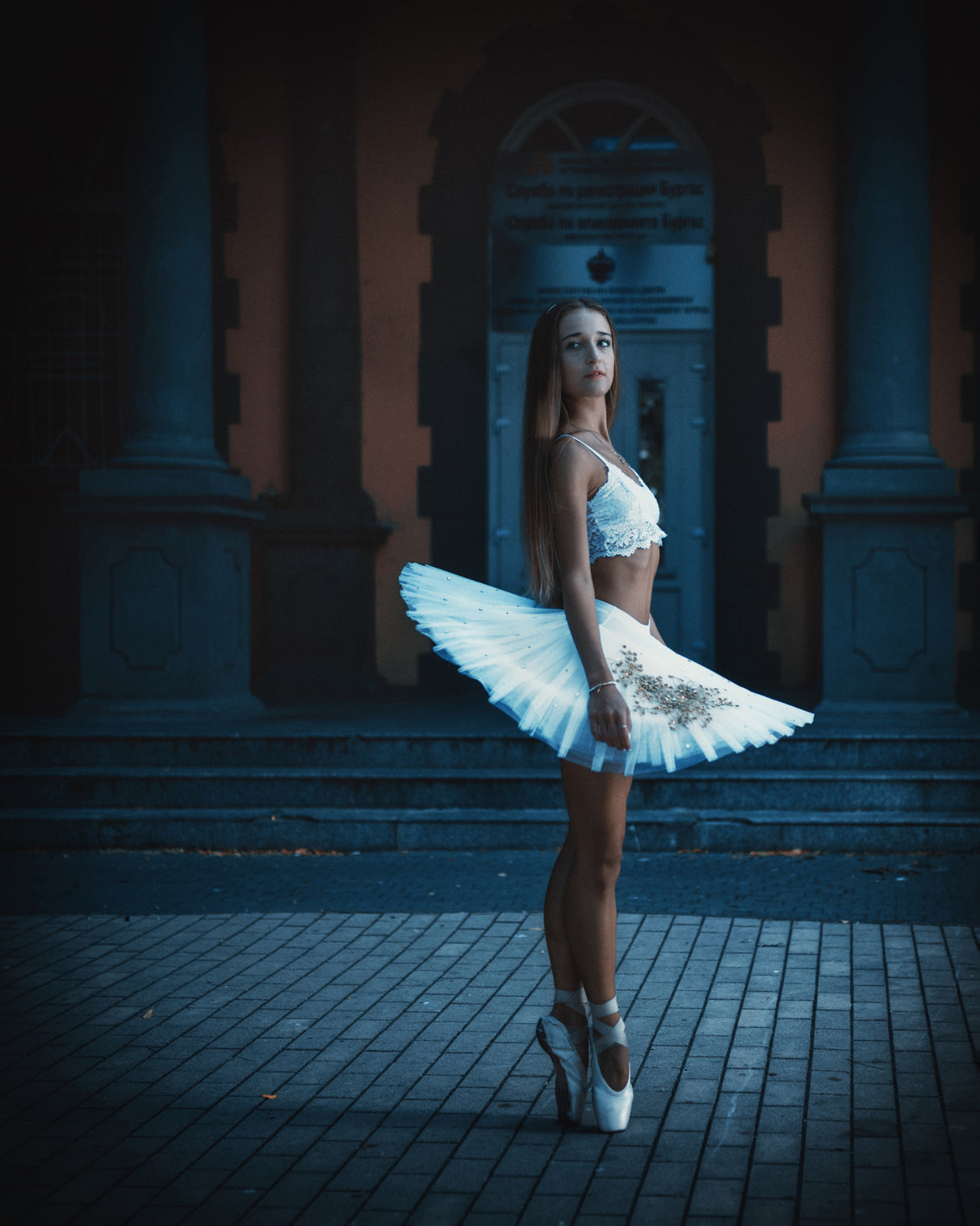 Ballerina Vintage Poster och Canvastavla