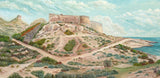 Castle of Rodalquilar Poster och Canvastavla