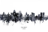 Galway Ireland Skyline Poster och Canvastavla