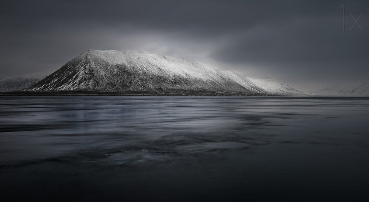 Last Light Iceland Poster och Canvastavla