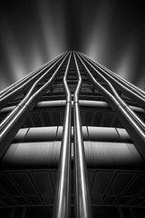 Lines on the skyscraper Poster och Canvastavla