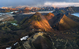 Stunning Views above Iceland Poster och Canvastavla