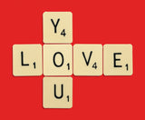 Love You Poster och Canvastavla