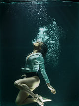 underwater artistic portrait shooting Poster och Canvastavla
