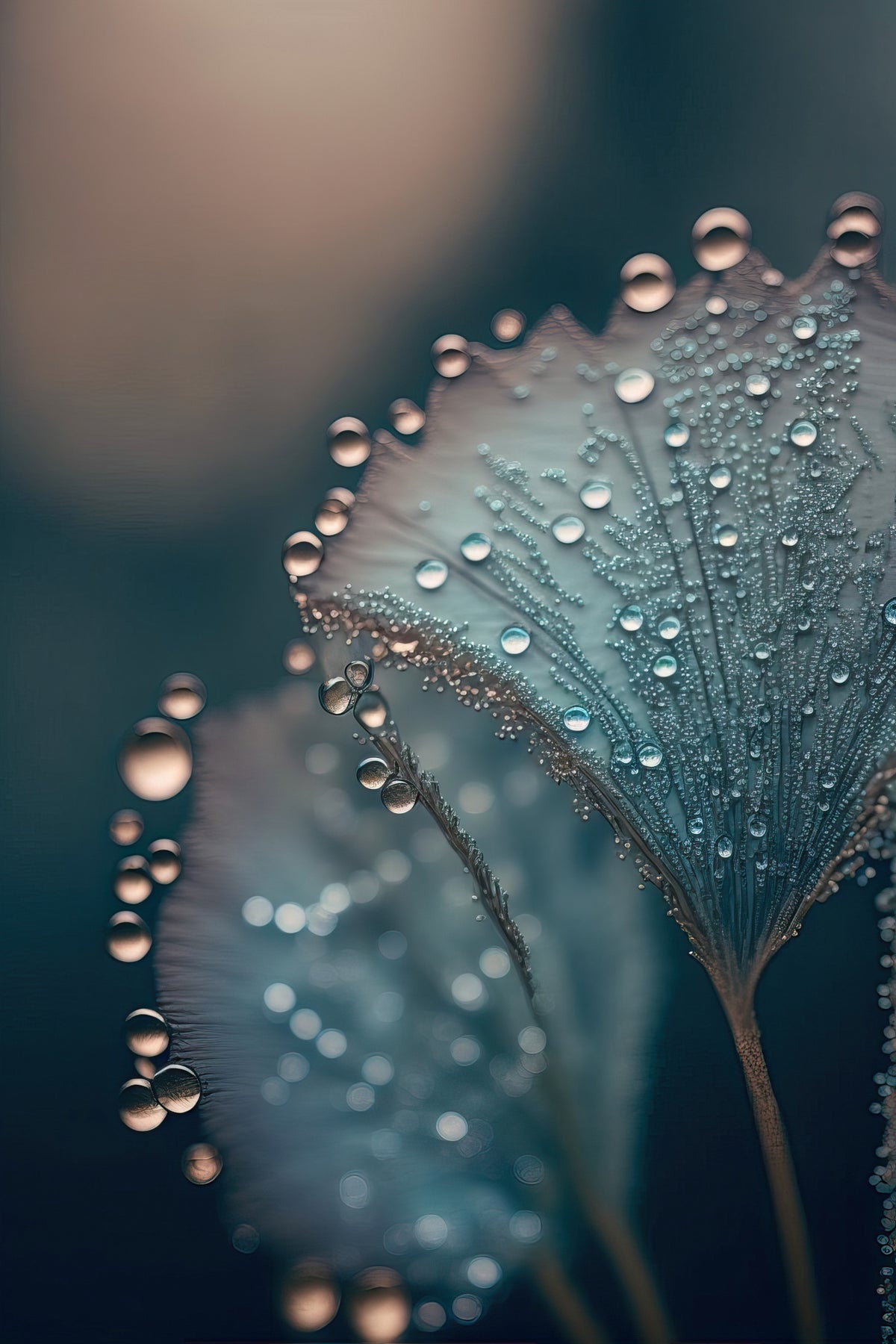 Wet Leafs Poster och Canvastavla