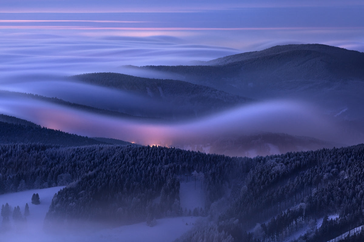 Evening over inversions Poster och Canvastavla