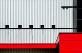 modern and abstract facade Poster och Canvastavla