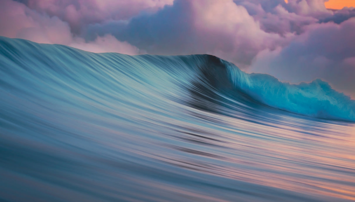 A Beautiful Wave Poster och Canvastavla