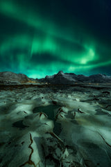 Ice Cracking Poster och Canvastavla