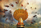 Wellenflug / Wave flight Poster och Canvastavla