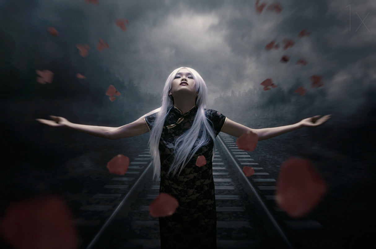 Dark Of Beauty Conceptual Poster och Canvastavla