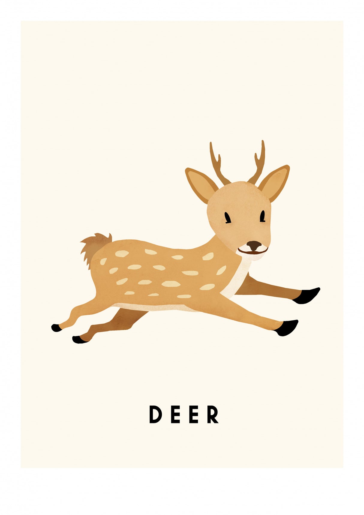 Deer Poster och Canvastavla