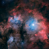 A face in space Poster och Canvastavla