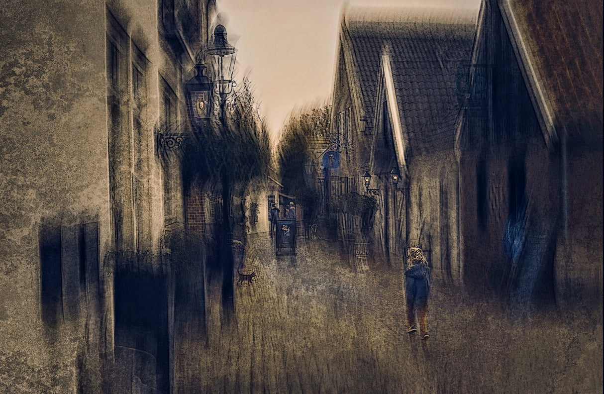The kid and the cat Poster och Canvastavla