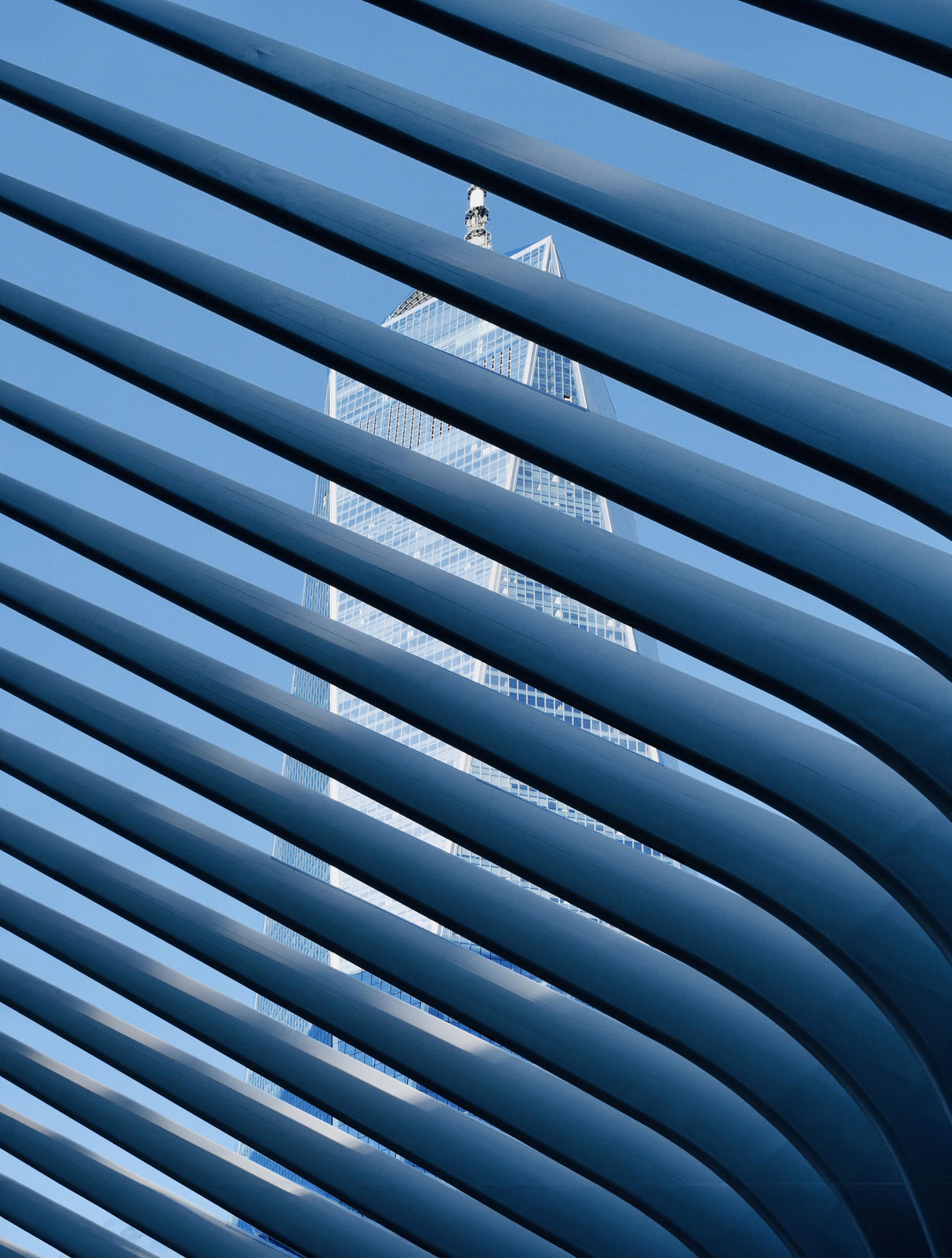 Behind Bars - Manhattan New York Poster och Canvastavla