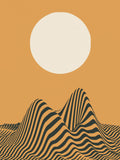 Desert Sand Wave Poster och Canvastavla