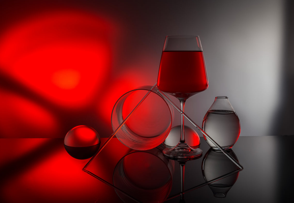 From the series "Experiments with glass" Poster och Canvastavla