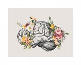 Brain Bloom Poster och Canvastavla